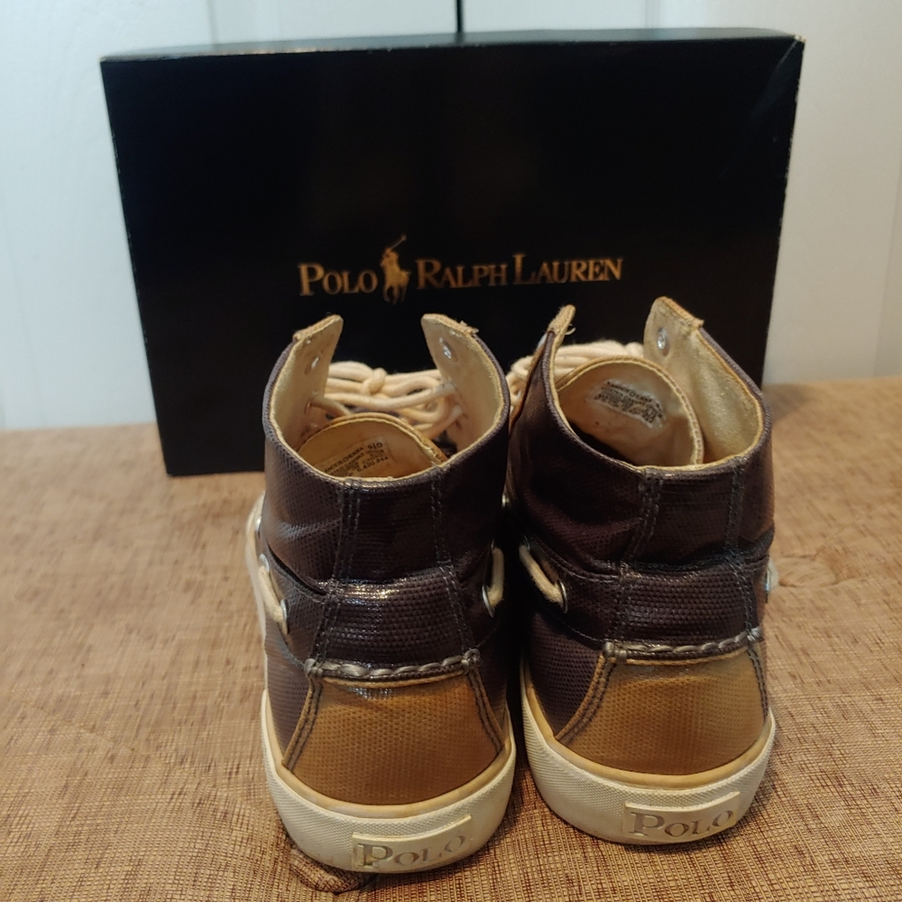 Polo Ralph Lauren Lander Chukka Coated Boat Shoes - Picture 6 of 11